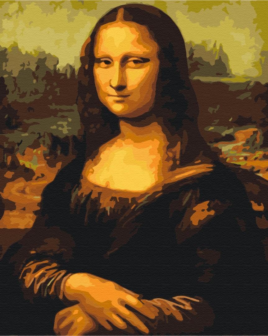 Obraz do samodzielnego malowania - Leonardo da Vinci – Mona Lisa
