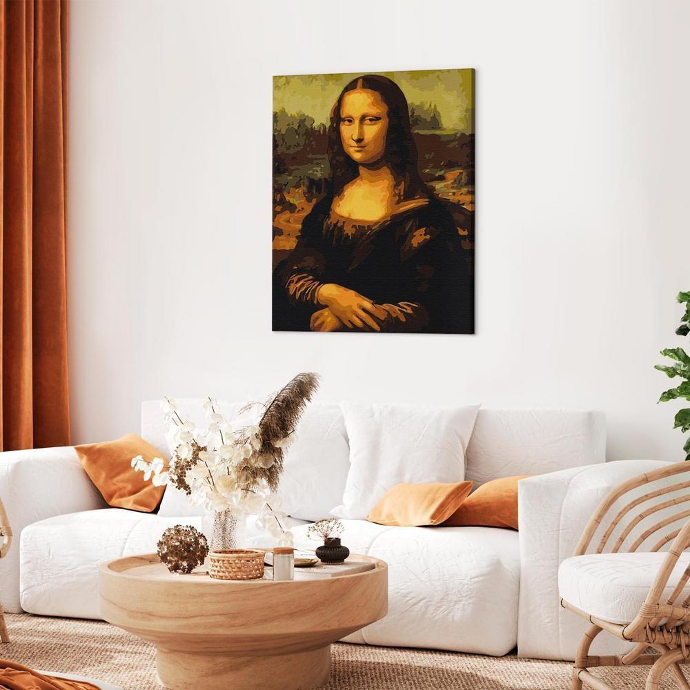 Obraz do samodzielnego malowania - Leonardo da Vinci – Mona Lisa