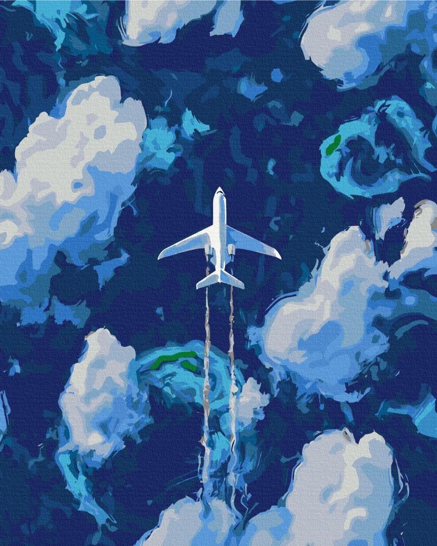 Obraz do samodzielnego malowania - Lot w nieznane