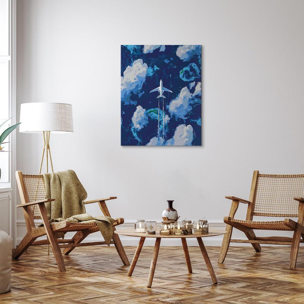 Obraz do samodzielnego malowania - Lot w nieznane