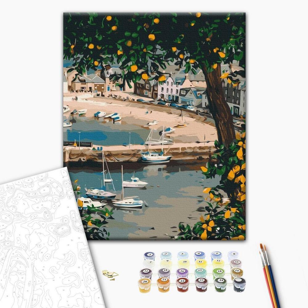 Obraz do samodzielnego malowania - Malownicza zatoka