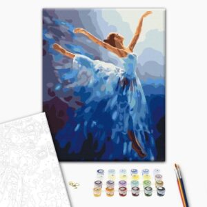 Obraz do samodzielnego malowania - Natchniona baletnica