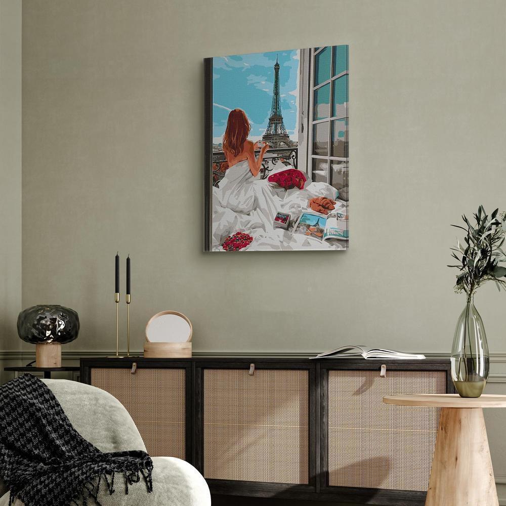 Obraz do samodzielnego malowania - Paryski poranek