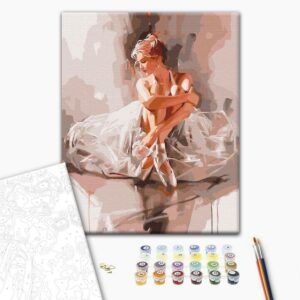 Obraz do samodzielnego malowania - Przed występem