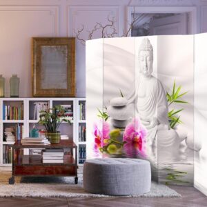 Parawan - Budda i orchidee II