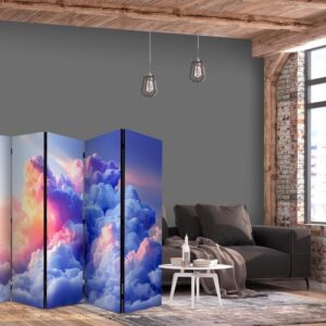 Parawan - Chmury jak malowane: artystyczne pędzle świtu malujące nieboskłon