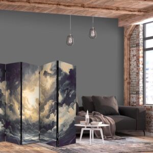 Parawan - Epicka gra światła: Słońce walczące o dominację nad chmurami