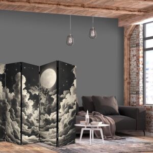 Parawan - Księżyc i gwiazdy śpiewające wśród wielkich chmur