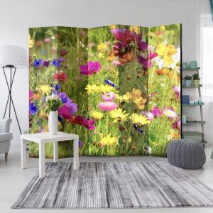 Parawan - Letnie kwiaty II