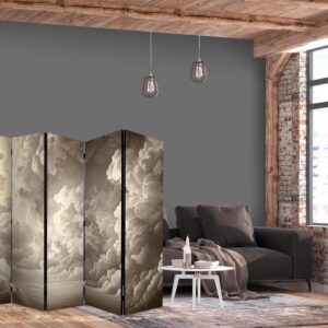 Parawan - Szept rozświetlonych chmur: Miękka gra światła w teatrze niebios