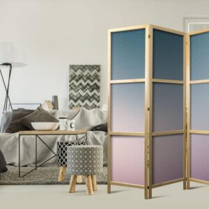 Parawan japoński - Nostalgiczny gradient - kompozycja gradientowa w stonowanych kolorach