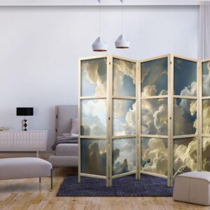 Parawan japoński - Słońce i cienie: Teatralny pokaz przyrody wysoko nad ziemią