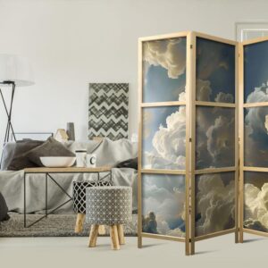 Parawan japoński - Słońce i cienie: Teatralny pokaz przyrody wysoko nad ziemią