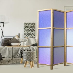 Parawan japoński - Wrzosowa mgła - delikatny gradient składający się z wielu odcieni fioletu