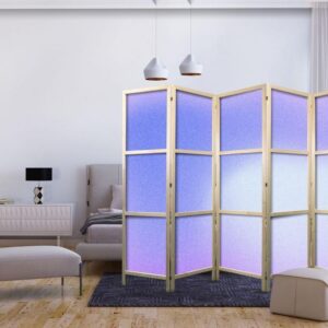 Parawan japoński - Wrzosowa mgła - delikatny gradient składający się z wielu odcieni fioletu