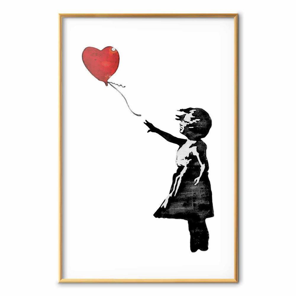 Plakat - Banksy: Dziewczynka z balonem