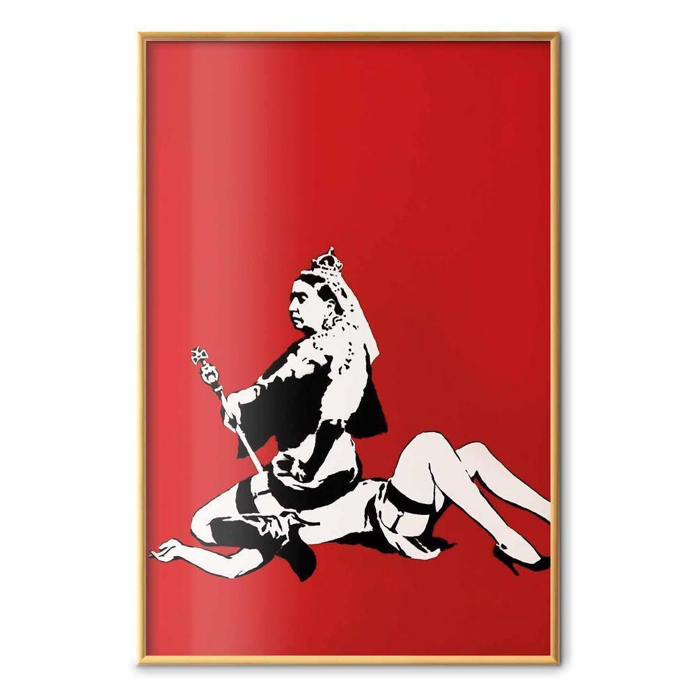 Plakat - Banksy: Queen Victoria