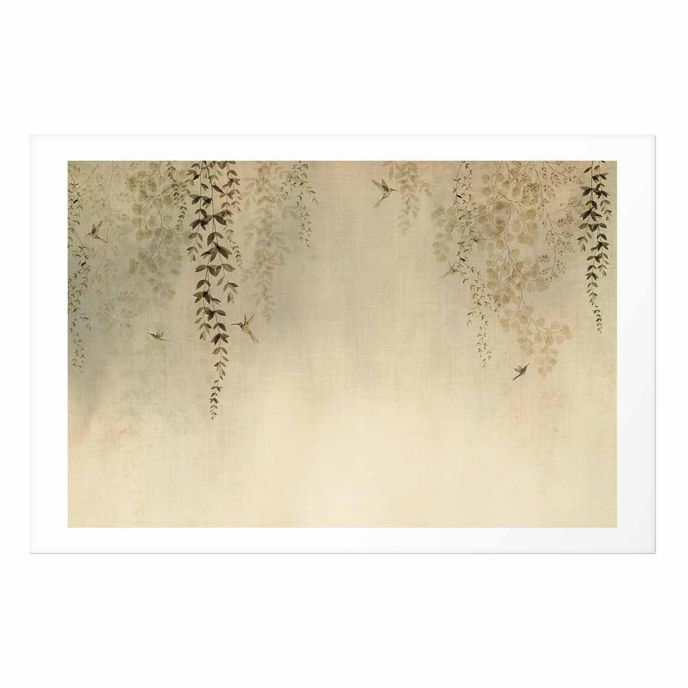 Plakat - Beżowe koliberki