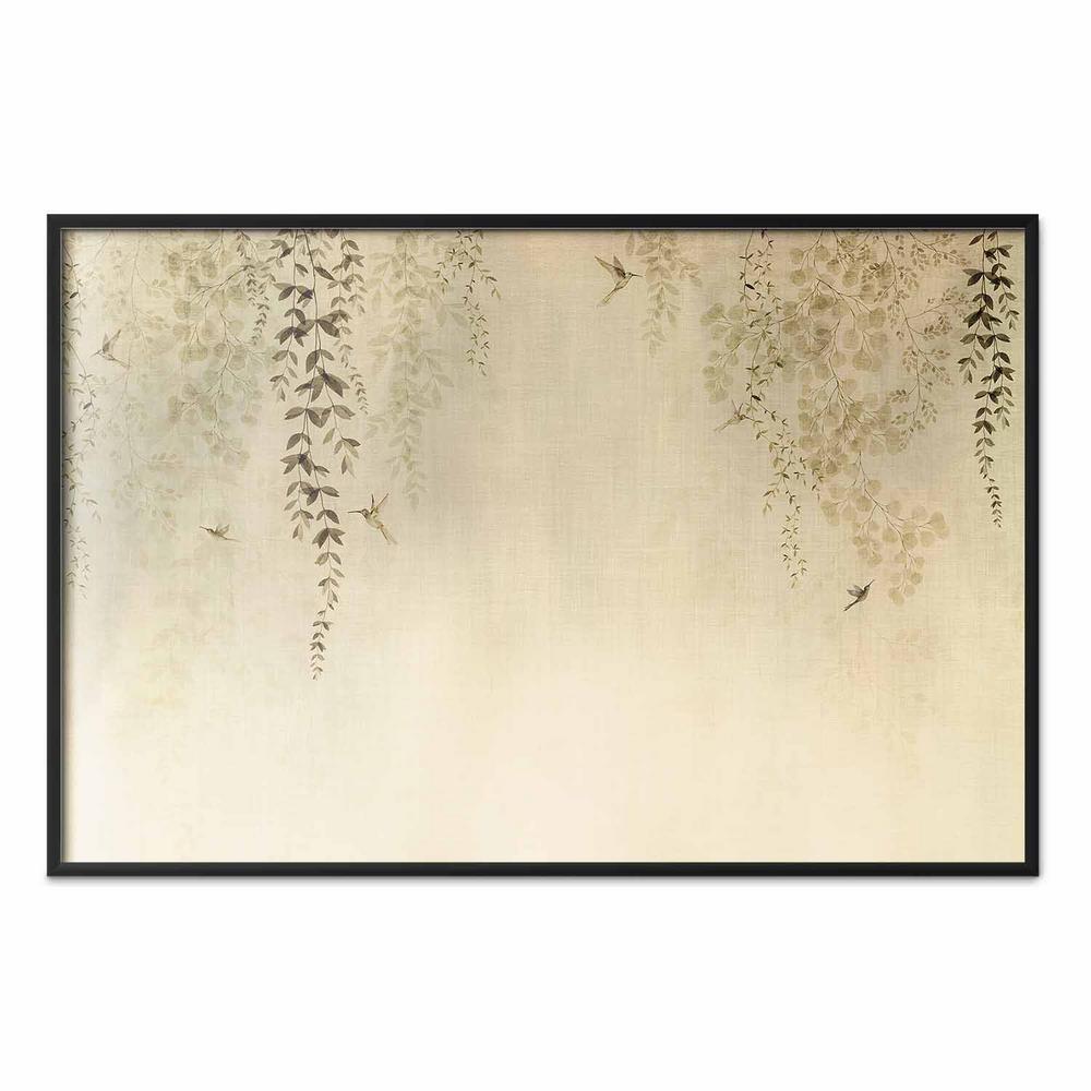 Plakat - Beżowe koliberki