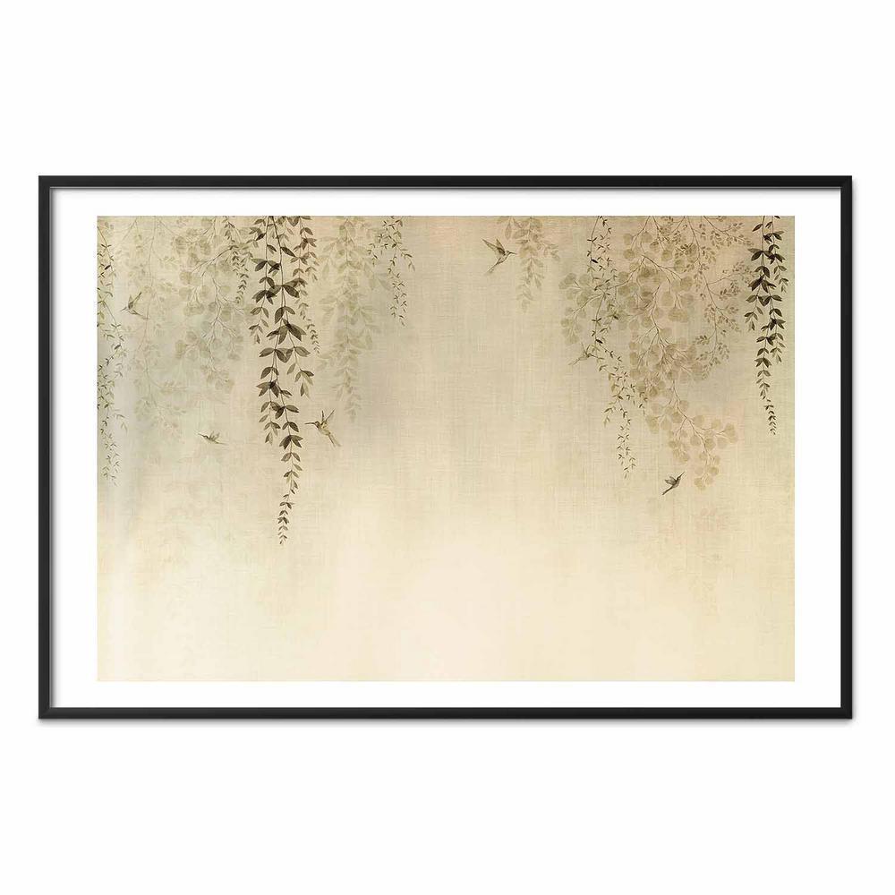 Plakat - Beżowe koliberki