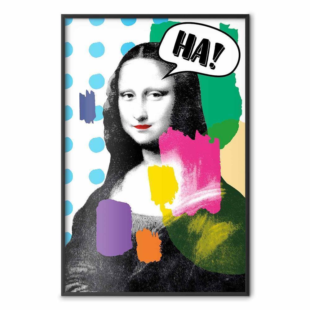 Plakat - Mona Lisa Pop-art