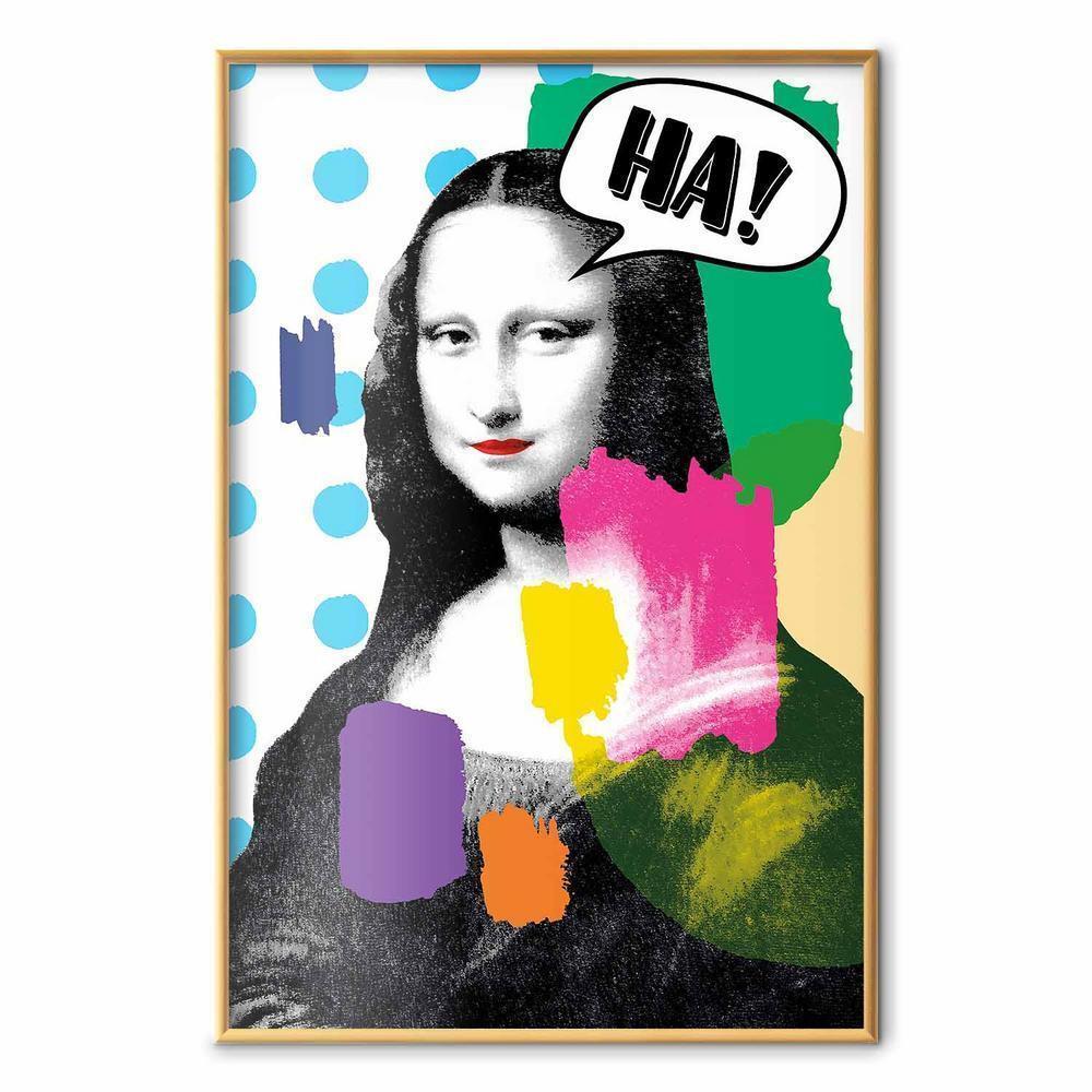 Plakat - Mona Lisa Pop-art