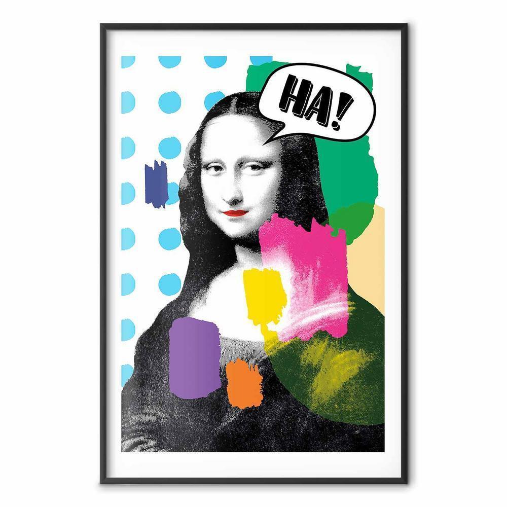 Plakat - Mona Lisa Pop-art