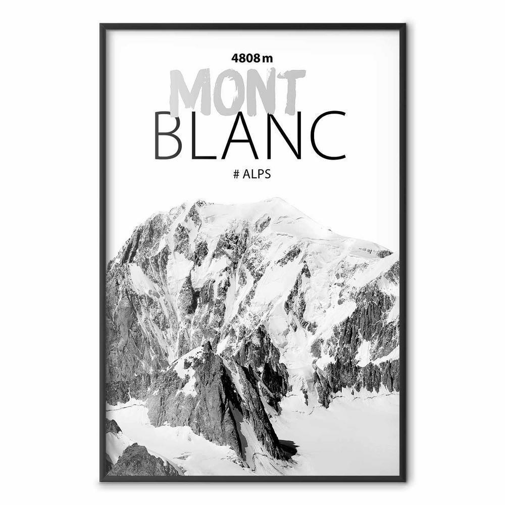 Plakat - Mont Blanc