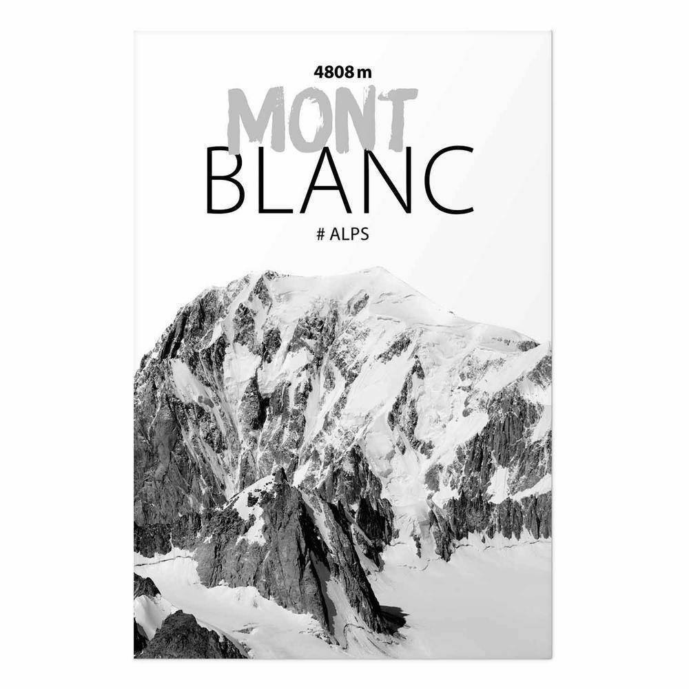 Plakat - Mont Blanc
