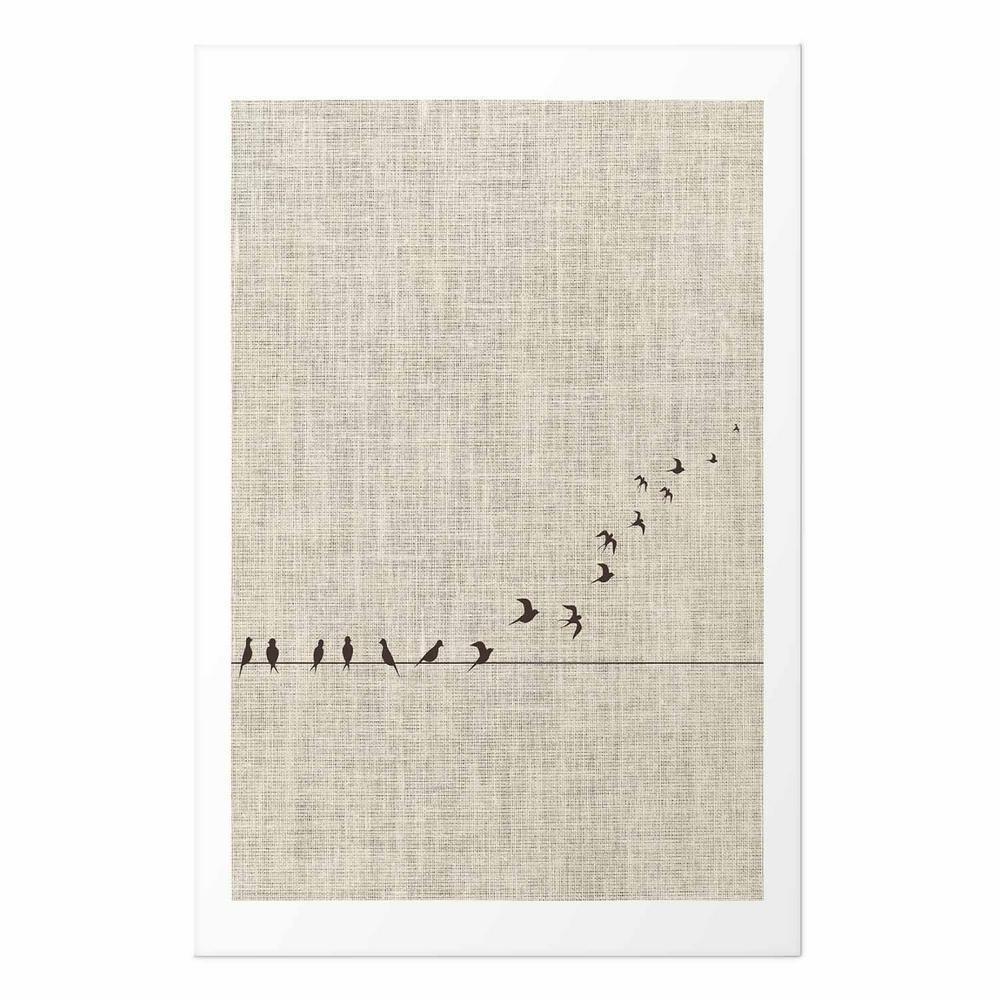 Plakat - Nauka latania