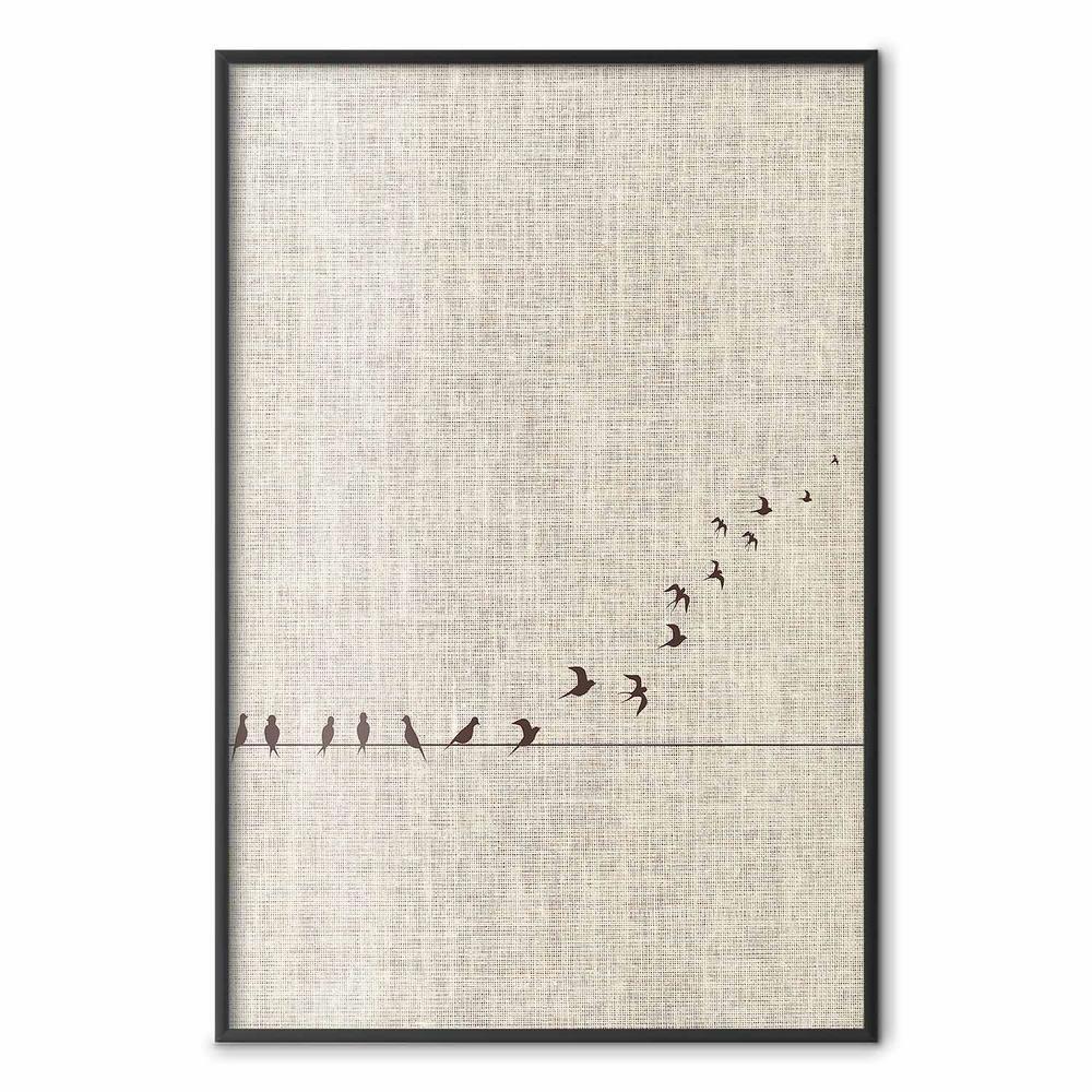 Plakat - Nauka latania