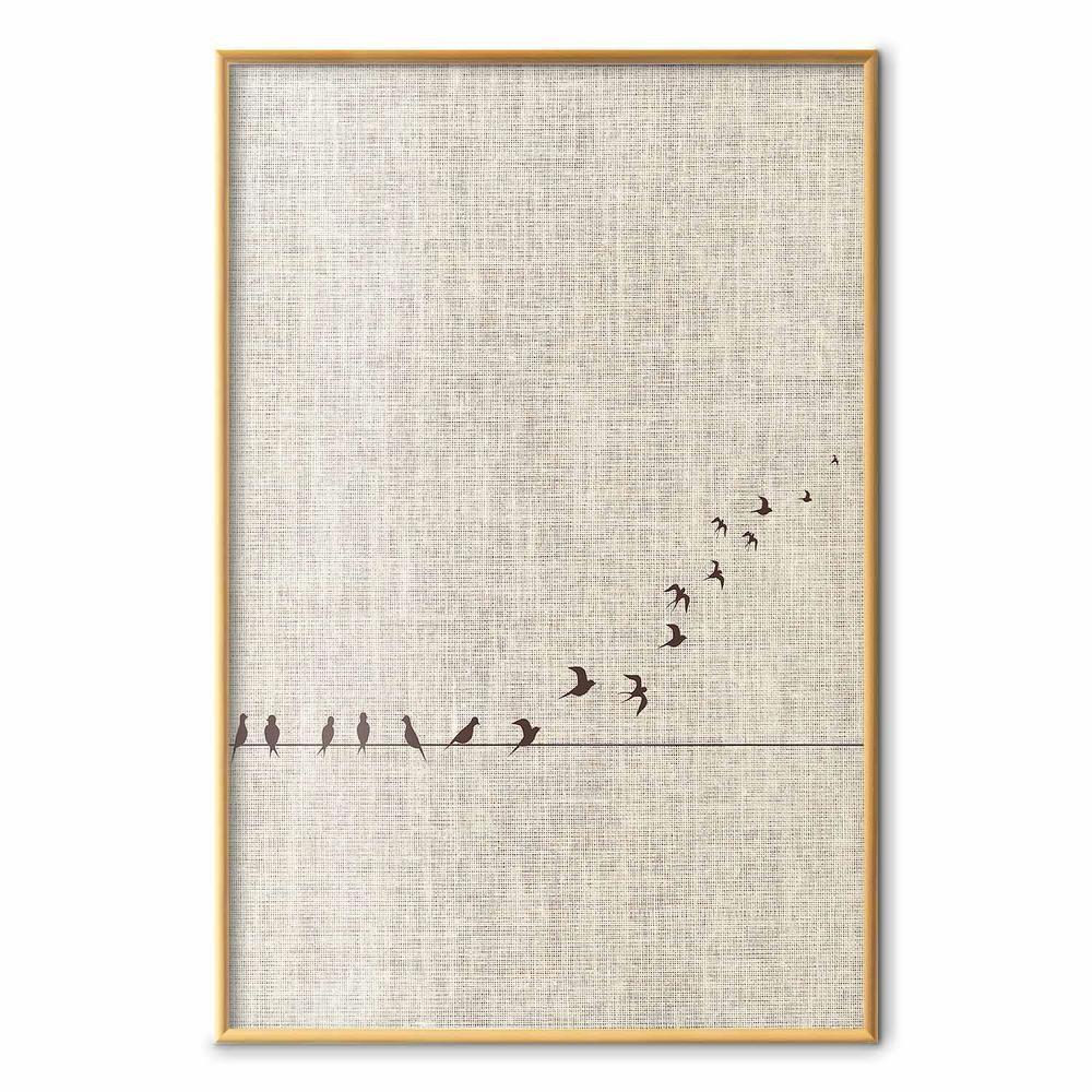 Plakat - Nauka latania