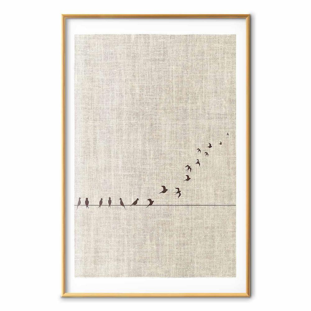 Plakat - Nauka latania