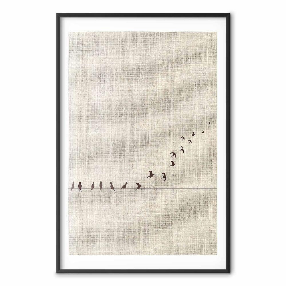 Plakat - Nauka latania