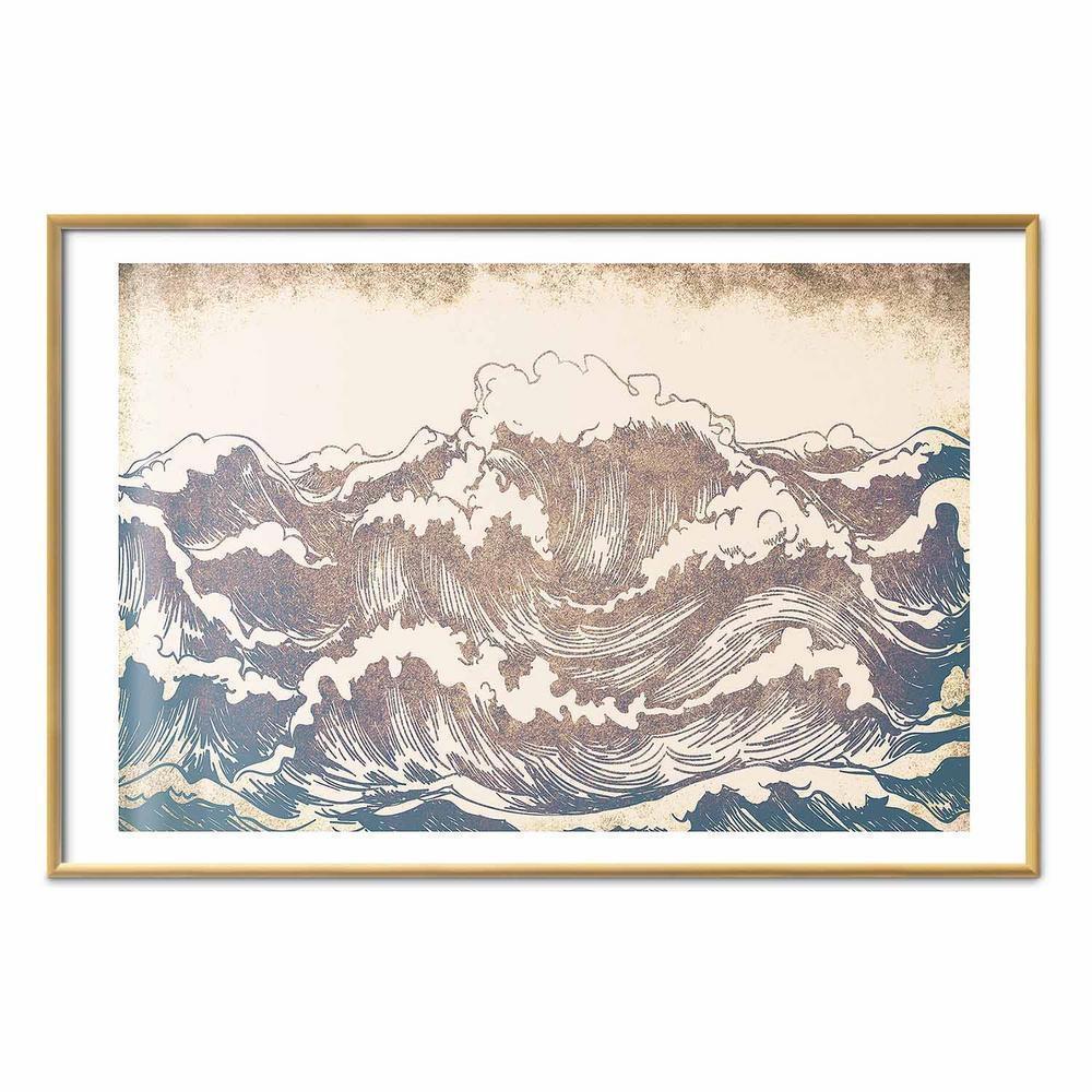 Plakat - Olbrzymie fale