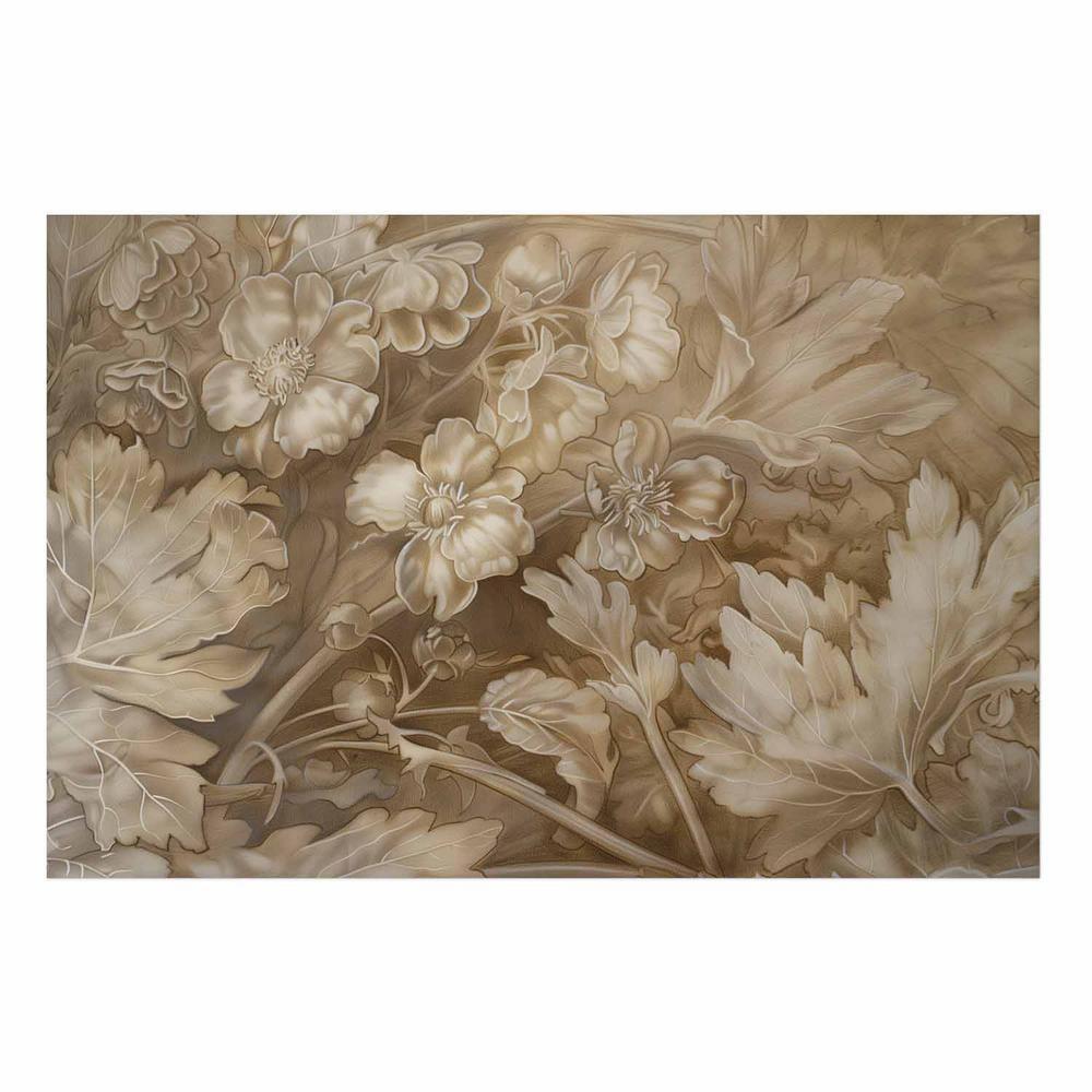 Plakat - Ornamenty roślinno-kwiatowe rzeźbione