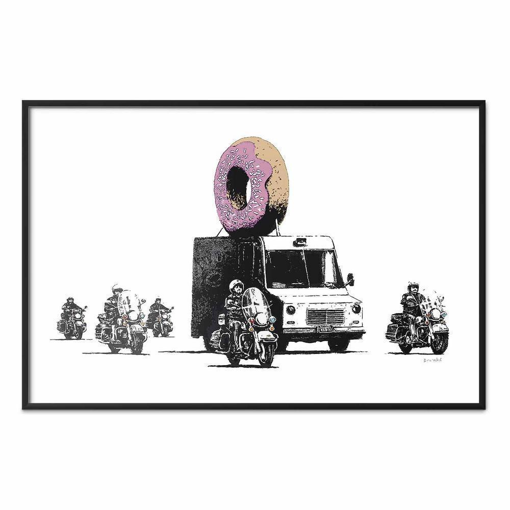 Plakat - Pączkowa policja