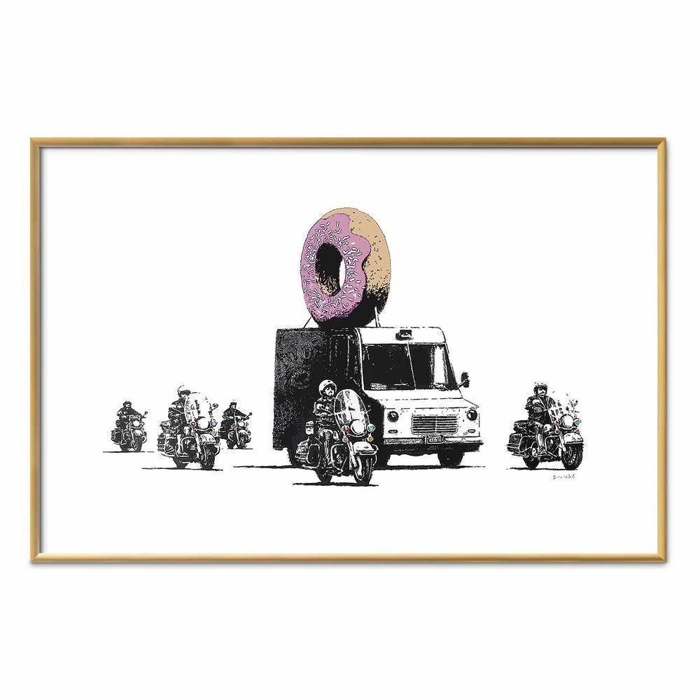 Plakat - Pączkowa policja