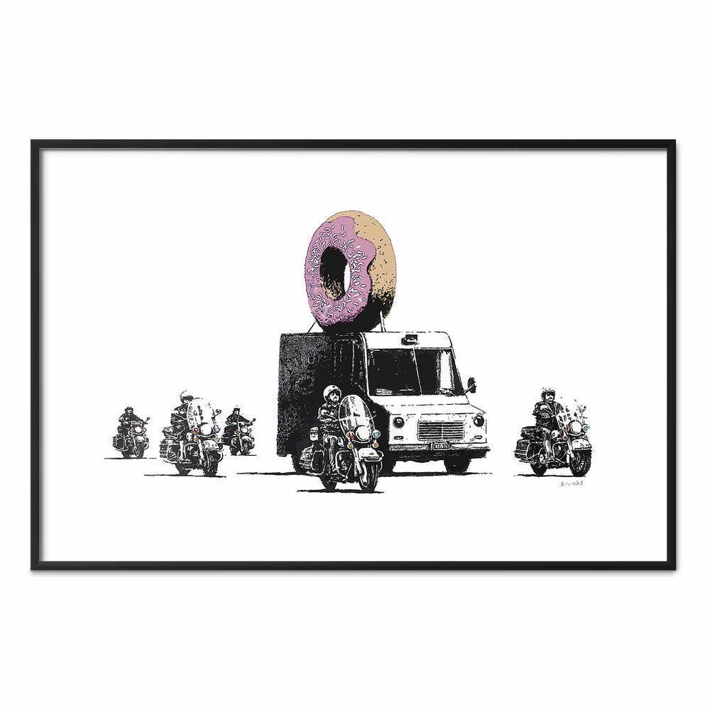 Plakat - Pączkowa policja