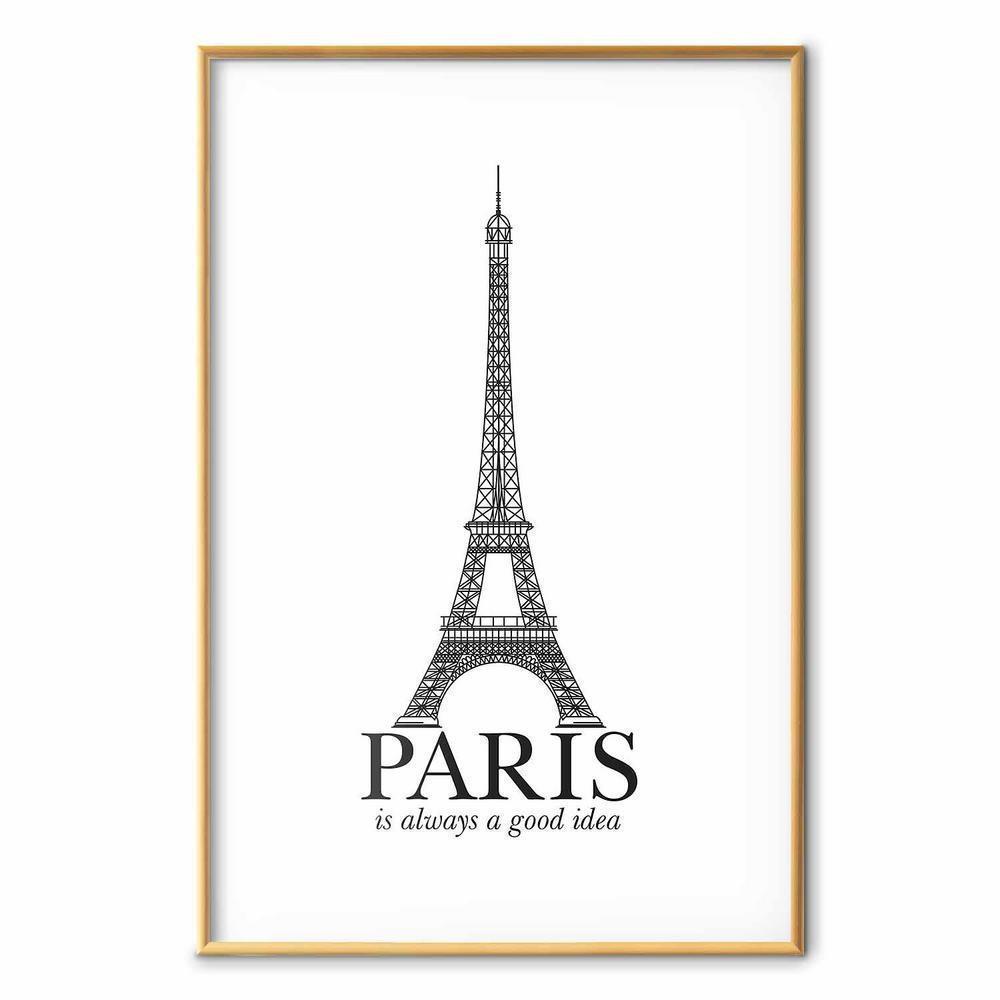 Plakat - Paris is always a good idea