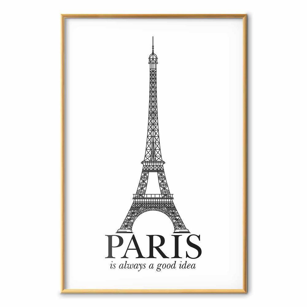 Plakat - Paris is always a good idea