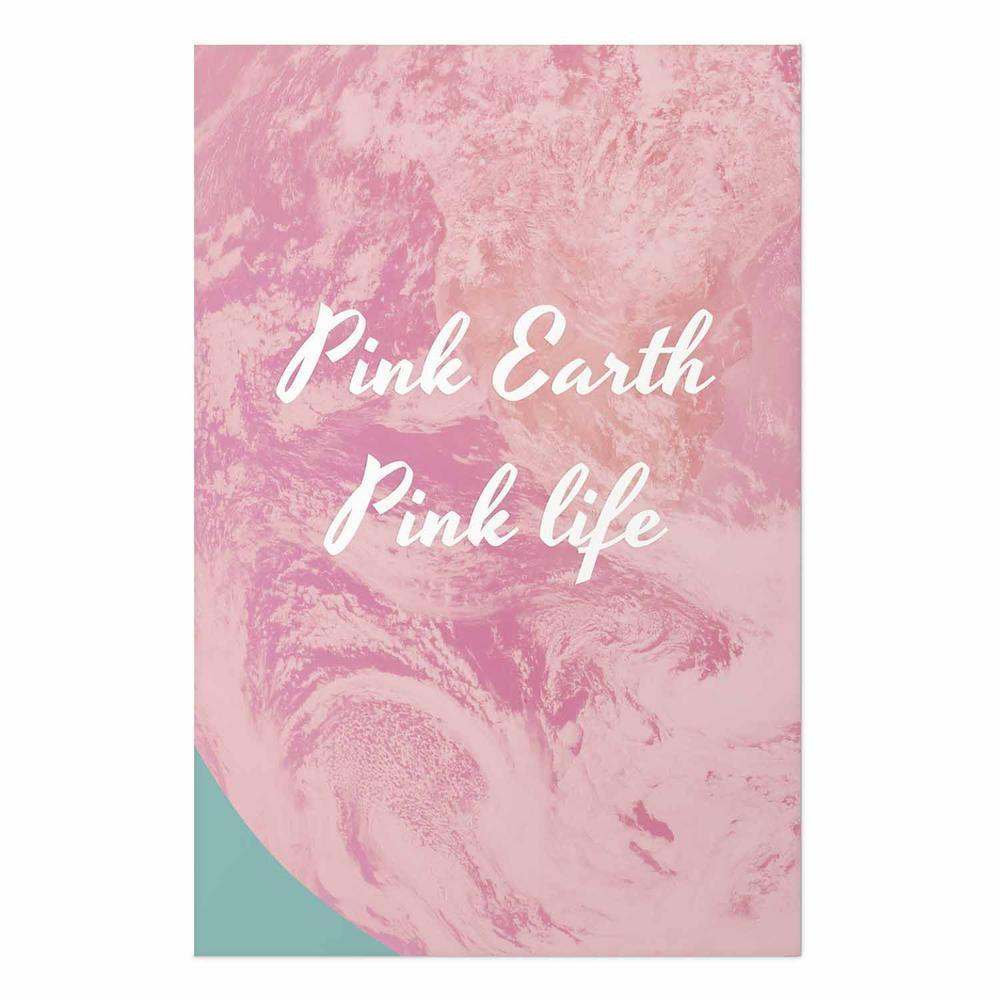 Plakat - Pink Earth, Pink Life