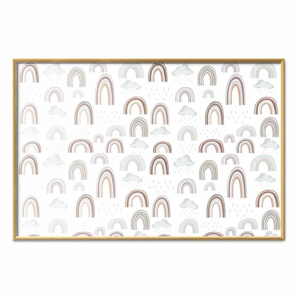 Plakat - Tęcza po deszczu