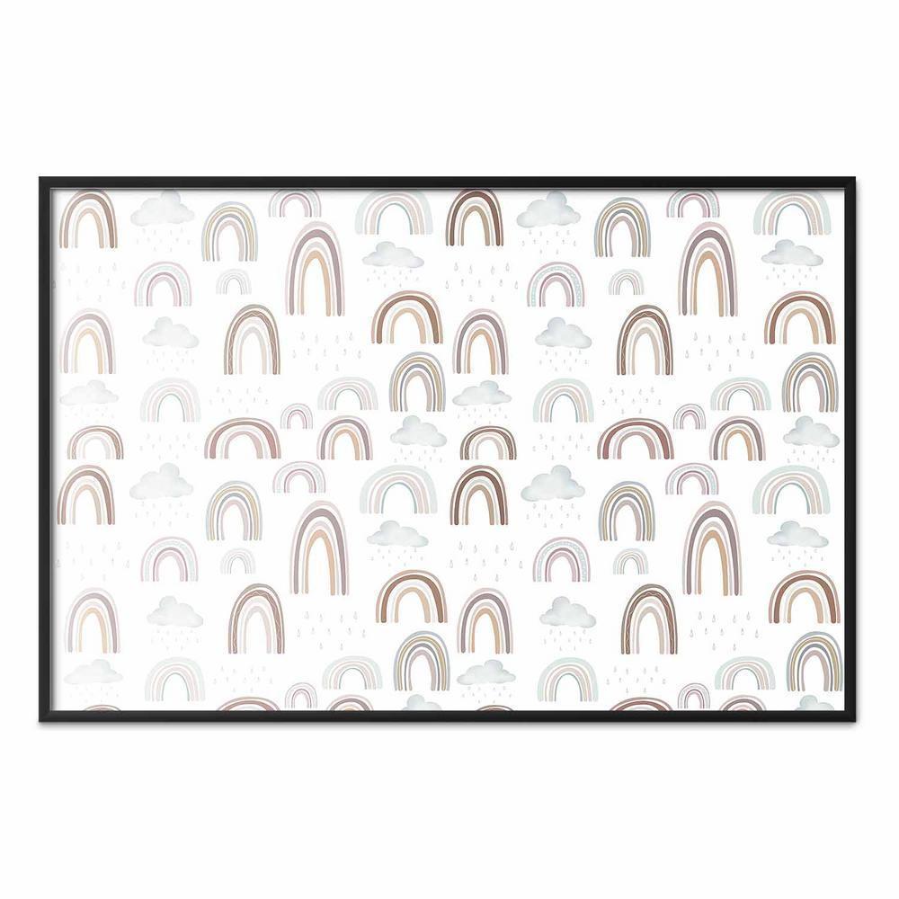 Plakat - Tęcza po deszczu