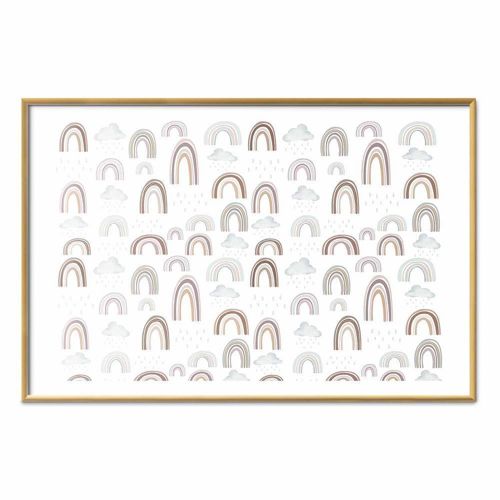 Plakat - Tęcza po deszczu