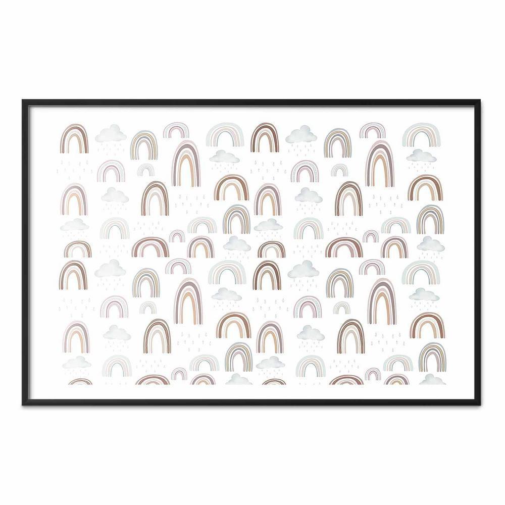 Plakat - Tęcza po deszczu