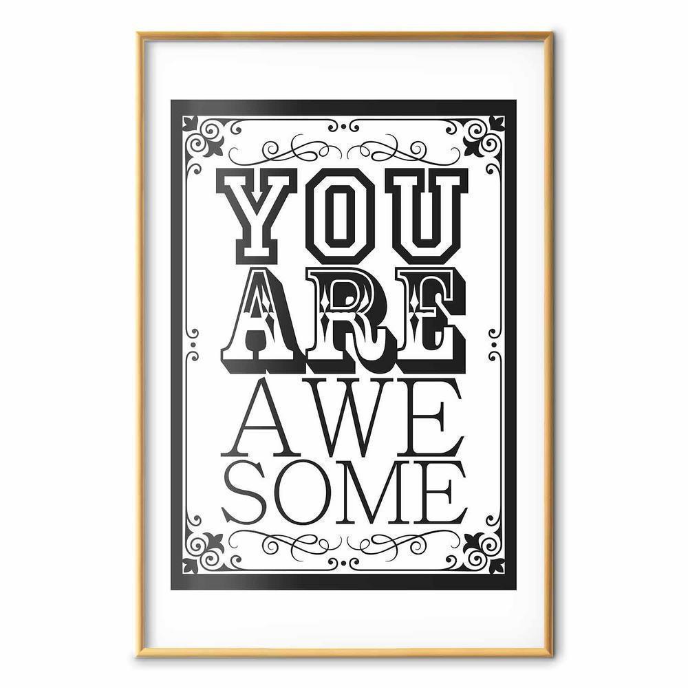 Plakat - You are awesome