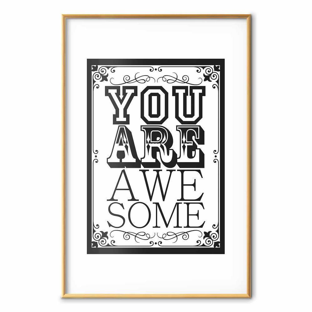 Plakat - You are awesome