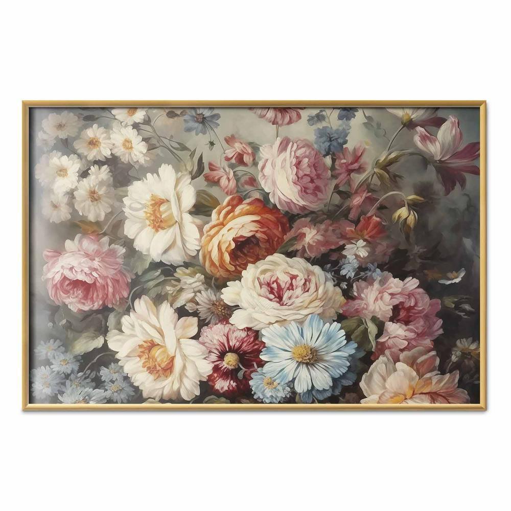 Plakat - Zapach ogrodowych kwiatów