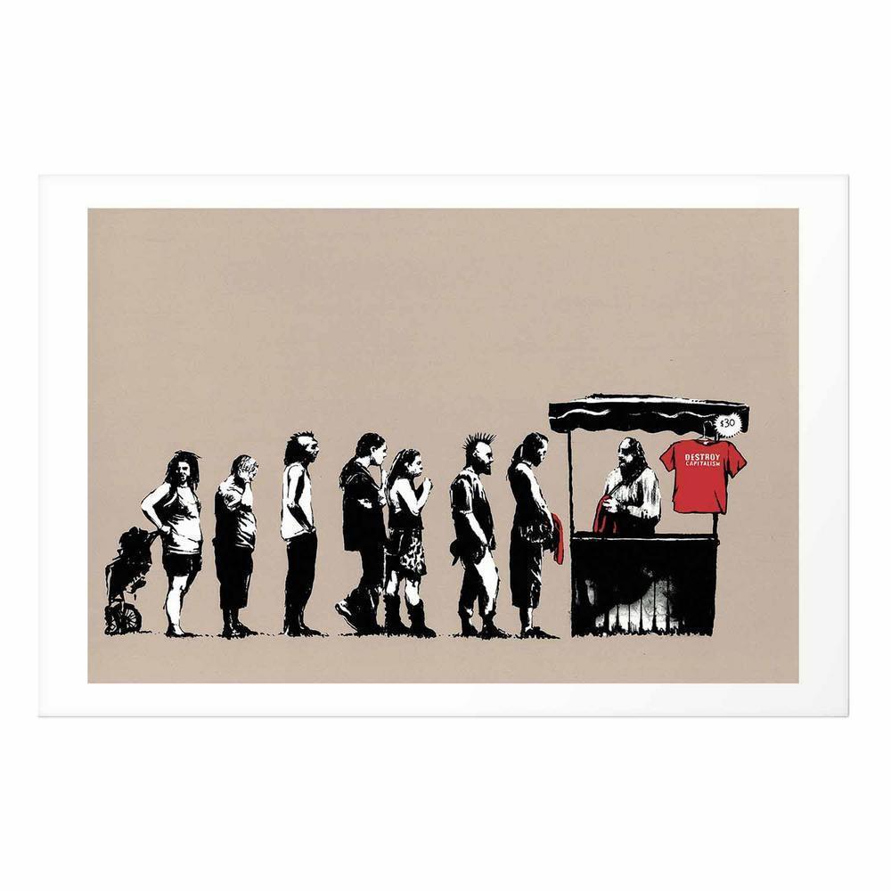 Plakat - Zniszczyć kapitalizm